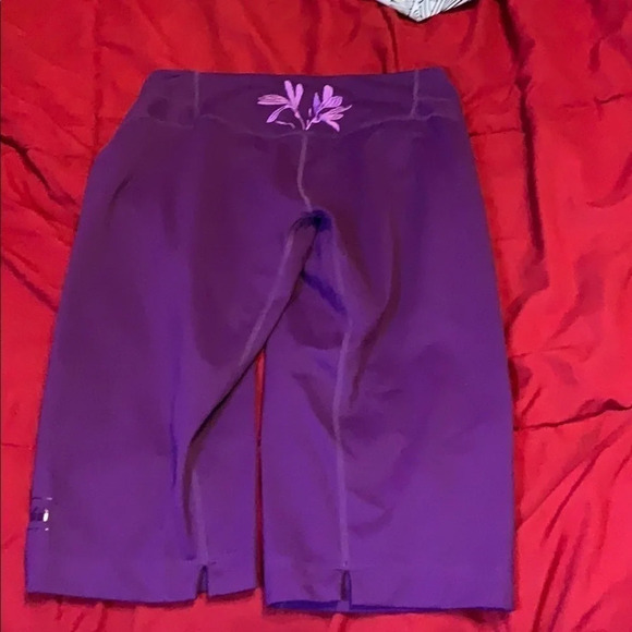 REI crop purple compression leggings size XXS - Picture 2 of 5